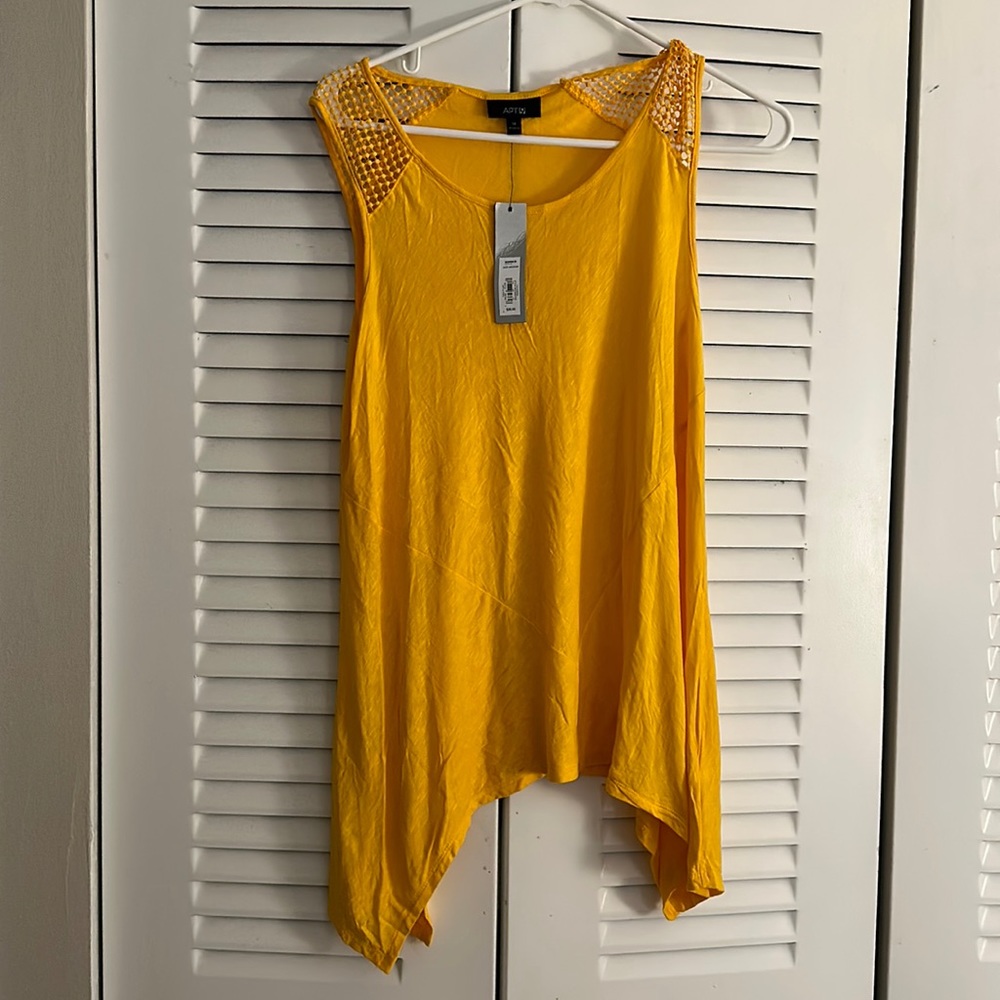 Yellow tank top